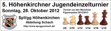 5. Höhenkirchener Jugendeinzelturnier 2012