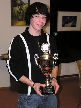 Der Sieger des Pokalturnieres: Fabian Ehmer